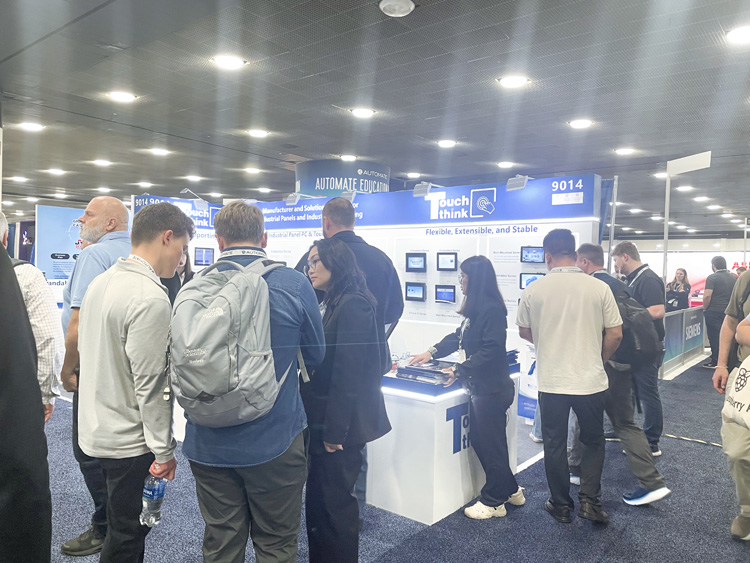  觸想Z系列新品亮相AUTOMATE 2025展臺